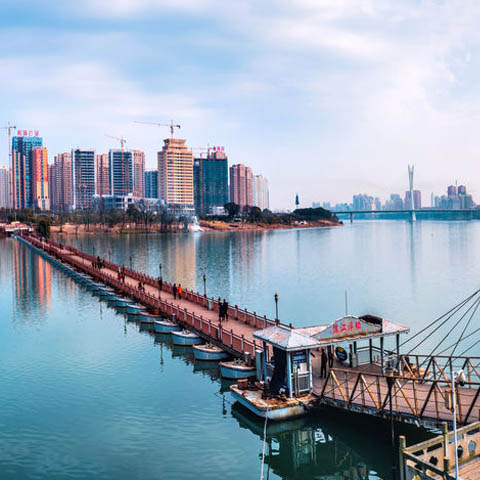 信江仿古浮橋