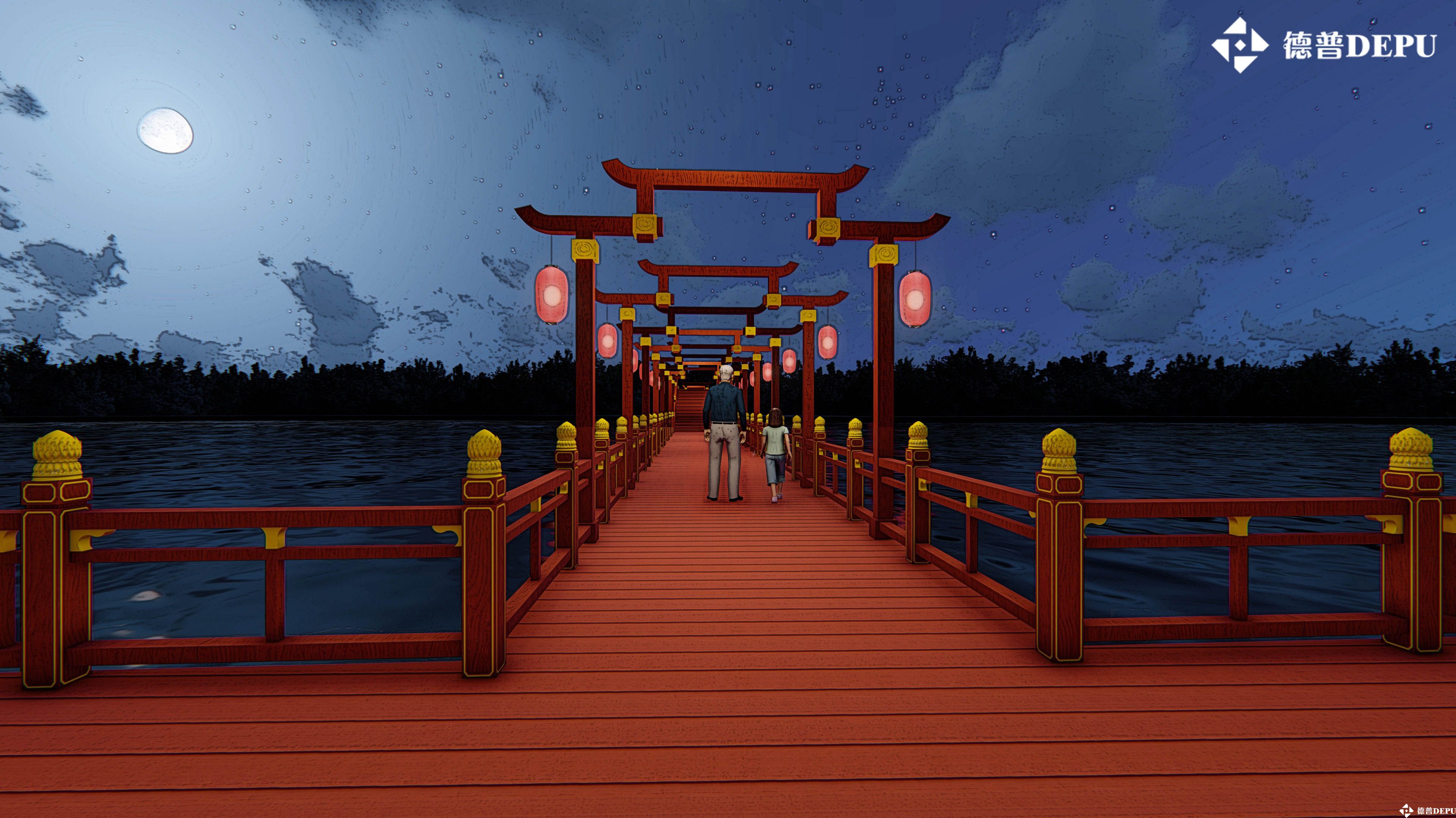 大明宮浮橋