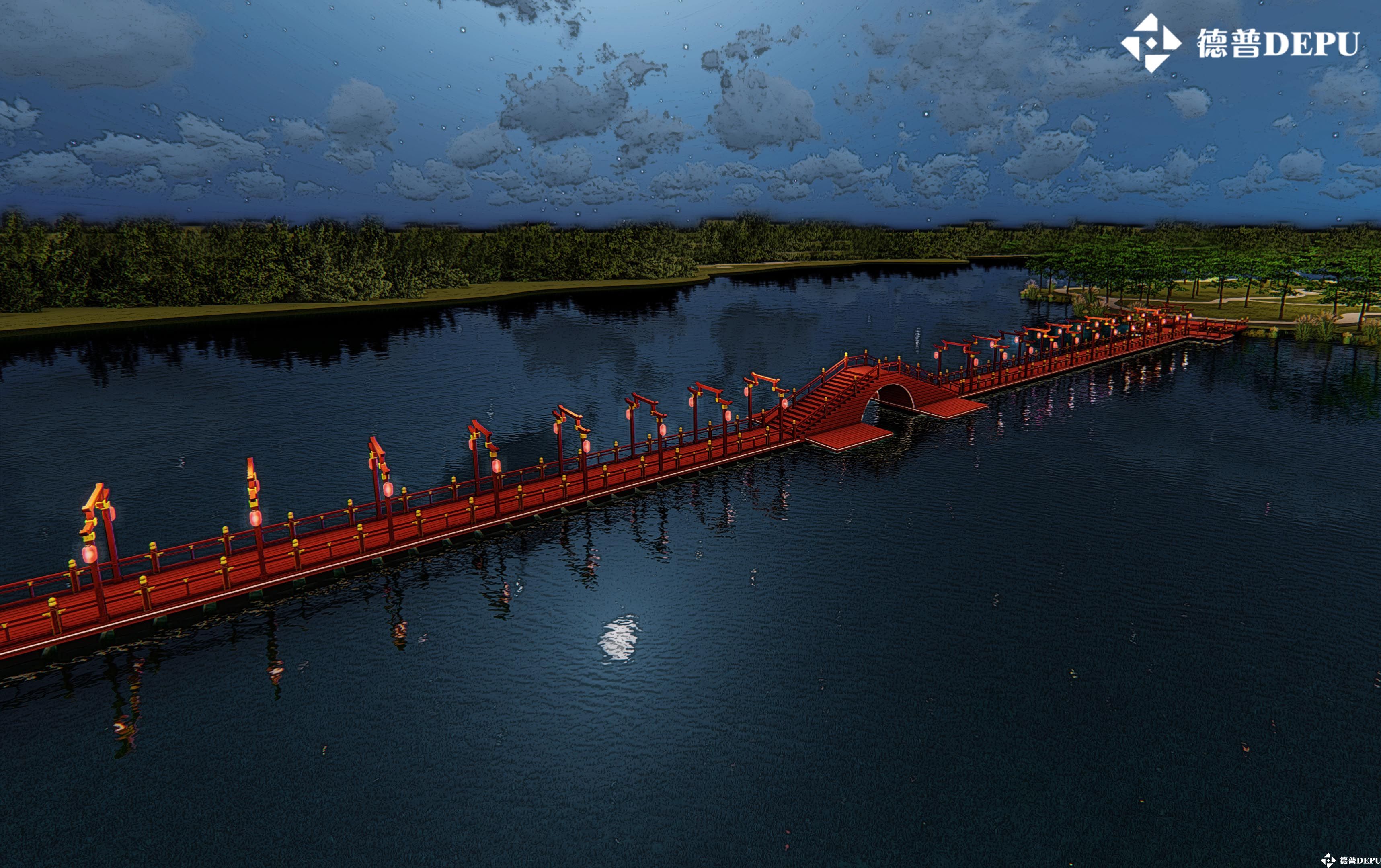 大明宮浮橋